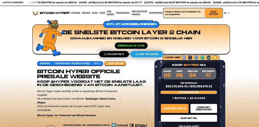 Wat gaat Solana doen en welke rol speelt Bitcoin Hyper