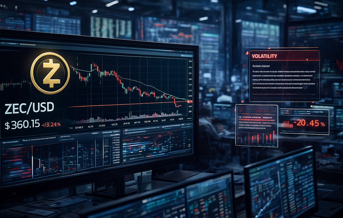 ETF Hype lässt nach, Zcash verliert an Momentum, während Trader sich auf eine weitere Korrektur einstellen