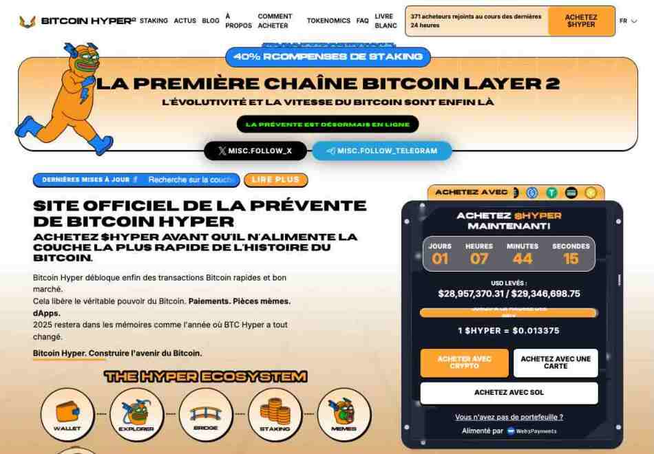 Acheter Bitcoin Hyper