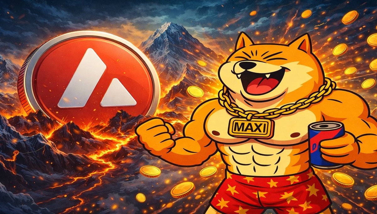 Avalanche (AVAX) Prognose: Breakout vor 2026? Maxi Doge (MAXI) Presale könnte der nächste x-Play sein