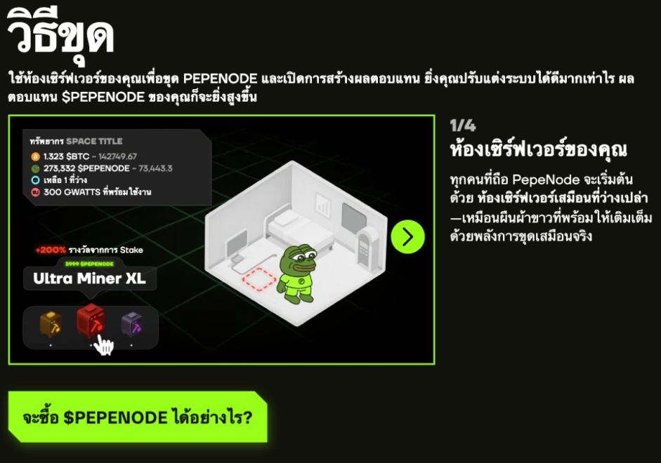 เจาะลึก PepeNode พลิกโฉมวงการ ขุดเหรียญ