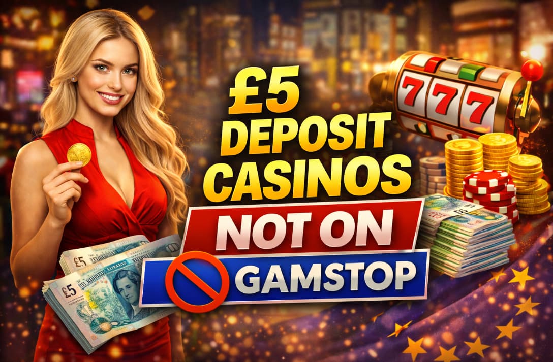 £5 deposit casinos not on gamstop