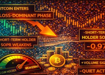 Bitcoin Enters Loss-Dominant Phase: Short-Term Holder SOPR Weakens