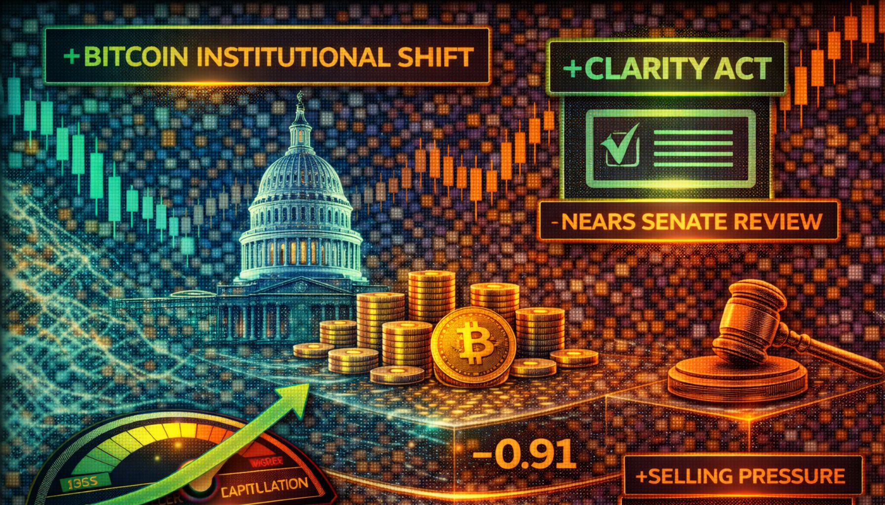 Bitcoin Institutional Shift: CLARITY Act Nears Senate Review
