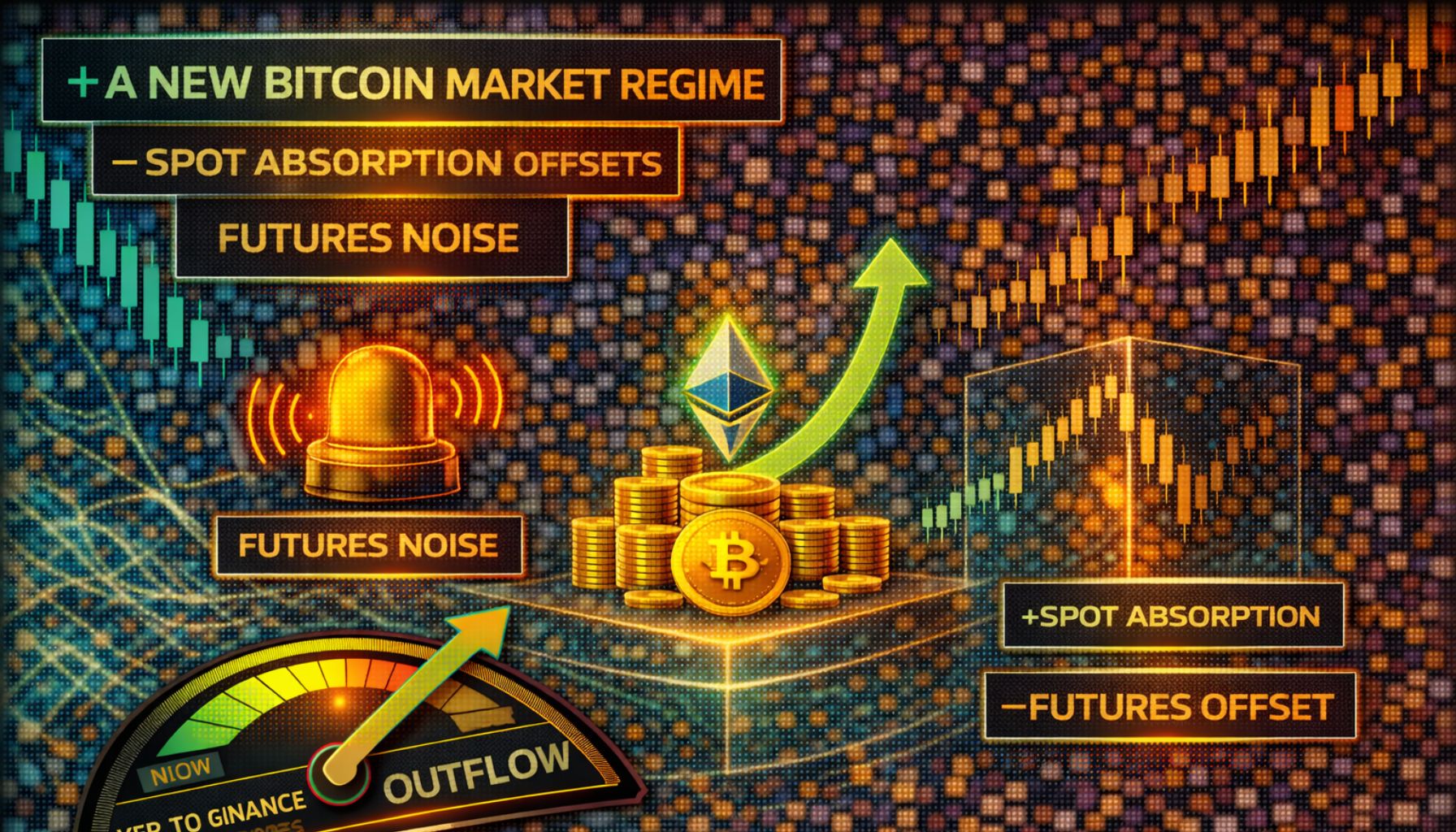 A New Bitcoin Market Regime: Spot Absorption Offsets Futures Noise