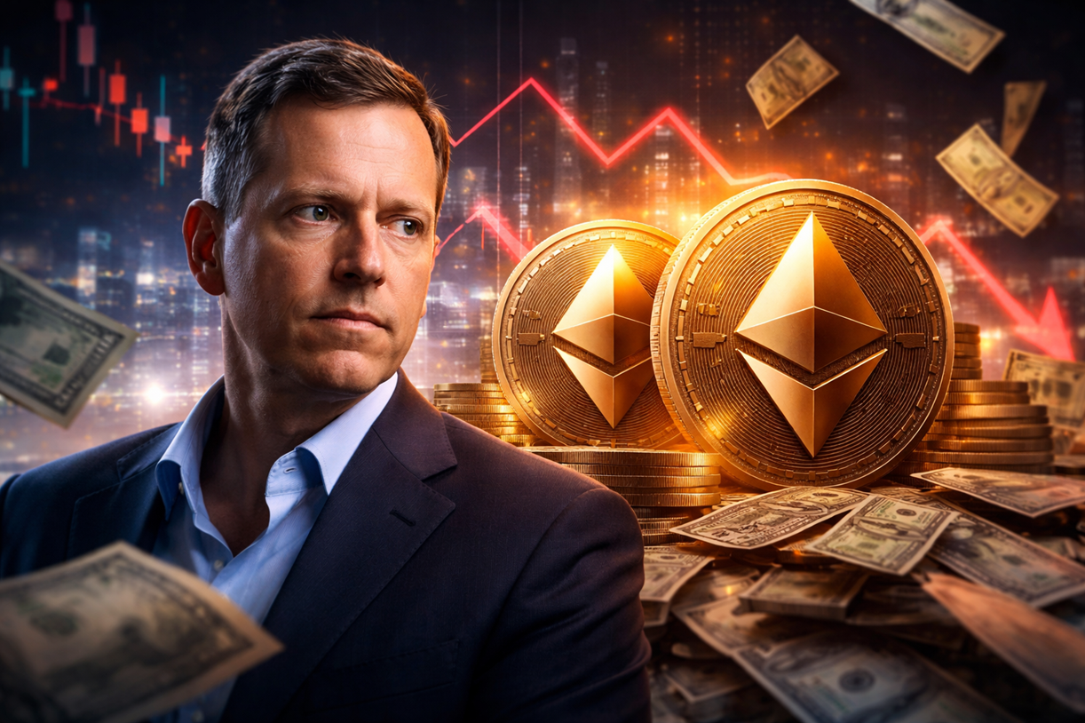 Peter Thiel Dumps Ethereum Treasury Play ETHZilla, Exits Entire Stake