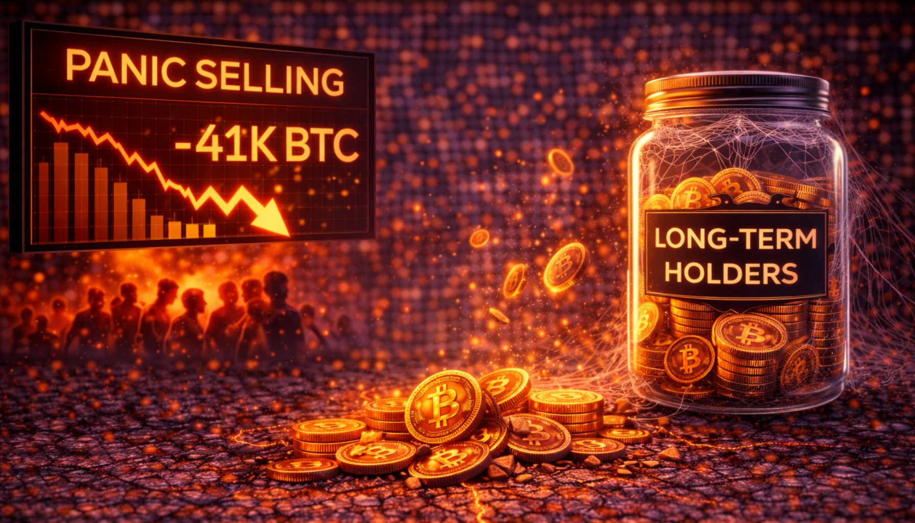 Bitcoin Panic Selling Accelerates While Long-Term Holders Stay Inactive – Details