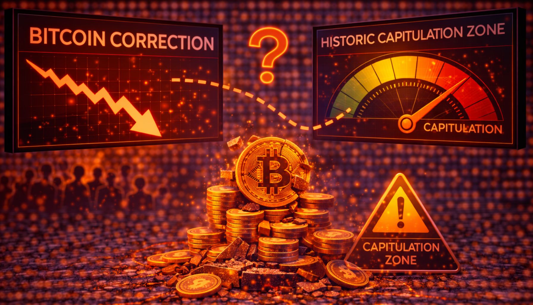 Bitcoin Correction Accelerates Toward Historic Capitulation Zone – Details