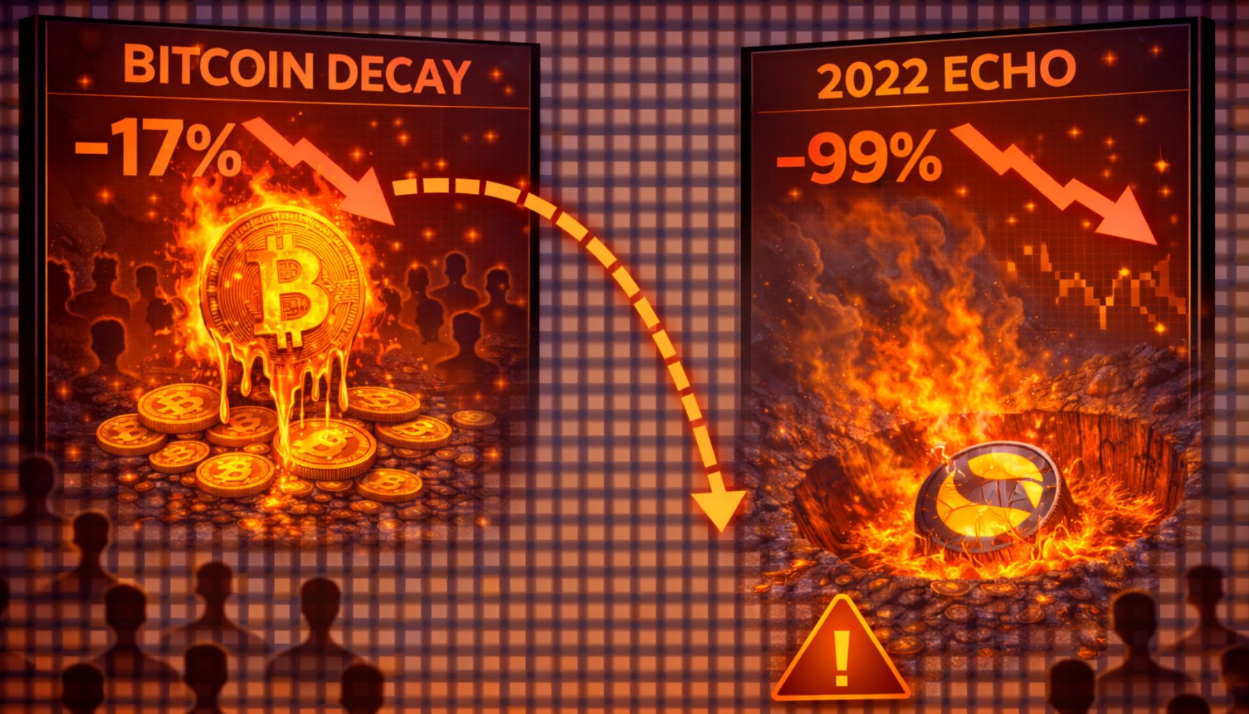 Bitcoin’s Decay Signals the Most Severe Bearish Pivot Since the LUNA Collapse – A 2022 Echo