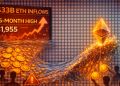 The $33 Billion Inundation: Ethereum Inflows Hit a 15-Month High As Price Teeters At $1,955