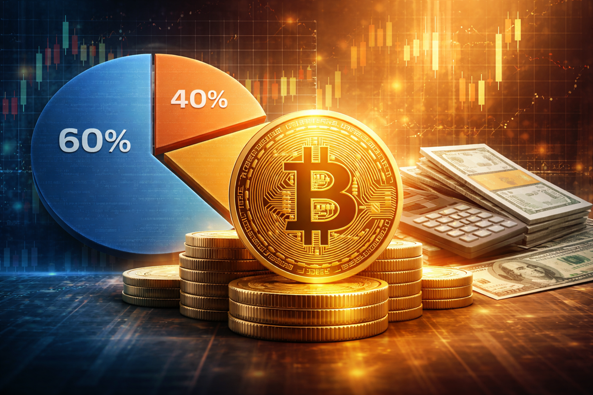 Fidelity’s New Bitcoin Study Challenges The Traditional 60/40 Portfolio