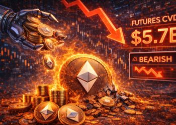 Smart Money Still Selling Ethereum? Futures CVD Shows $5.7B Bearish Pressure
