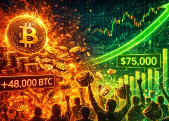 Bitcoin Short-Term Holders Dump 48K BTC In Profit As Price Tests $75K
