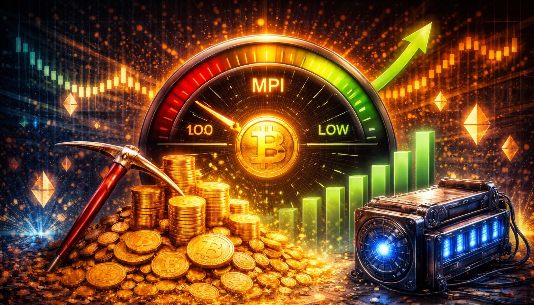 Bitcoin Miner Selling Hits Historic Lows As MPI Signals Structural Shift