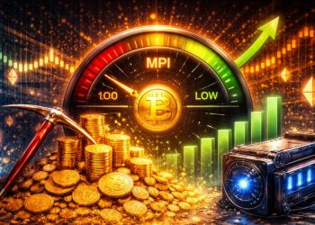 Bitcoin Miner Selling Hits Historic Lows As MPI Signals Structural Shift