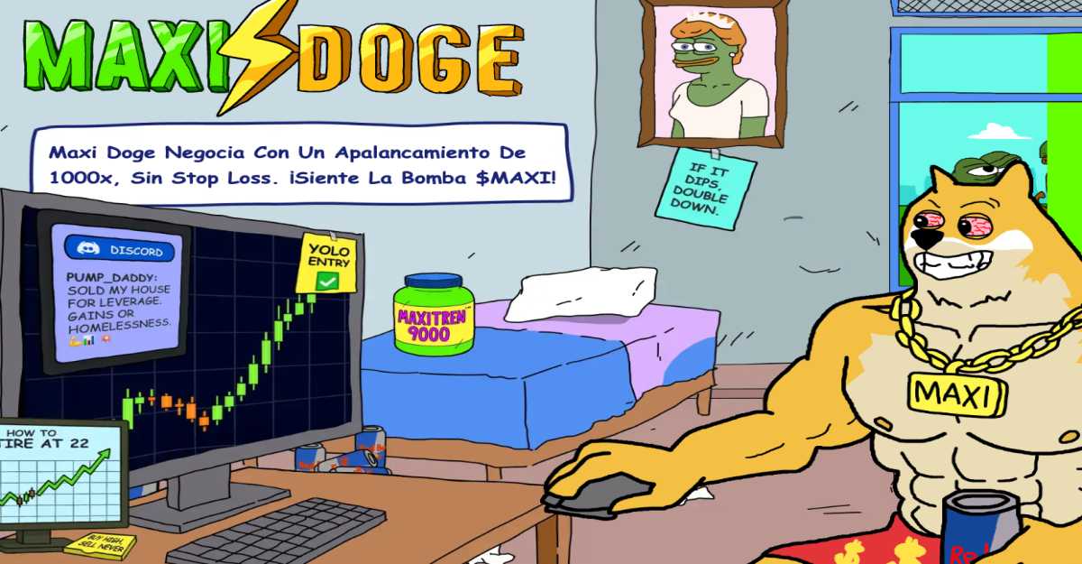 Maxi Doge (MAXI) – Nueva Dogecoin de baja capitalización y mucho músculo