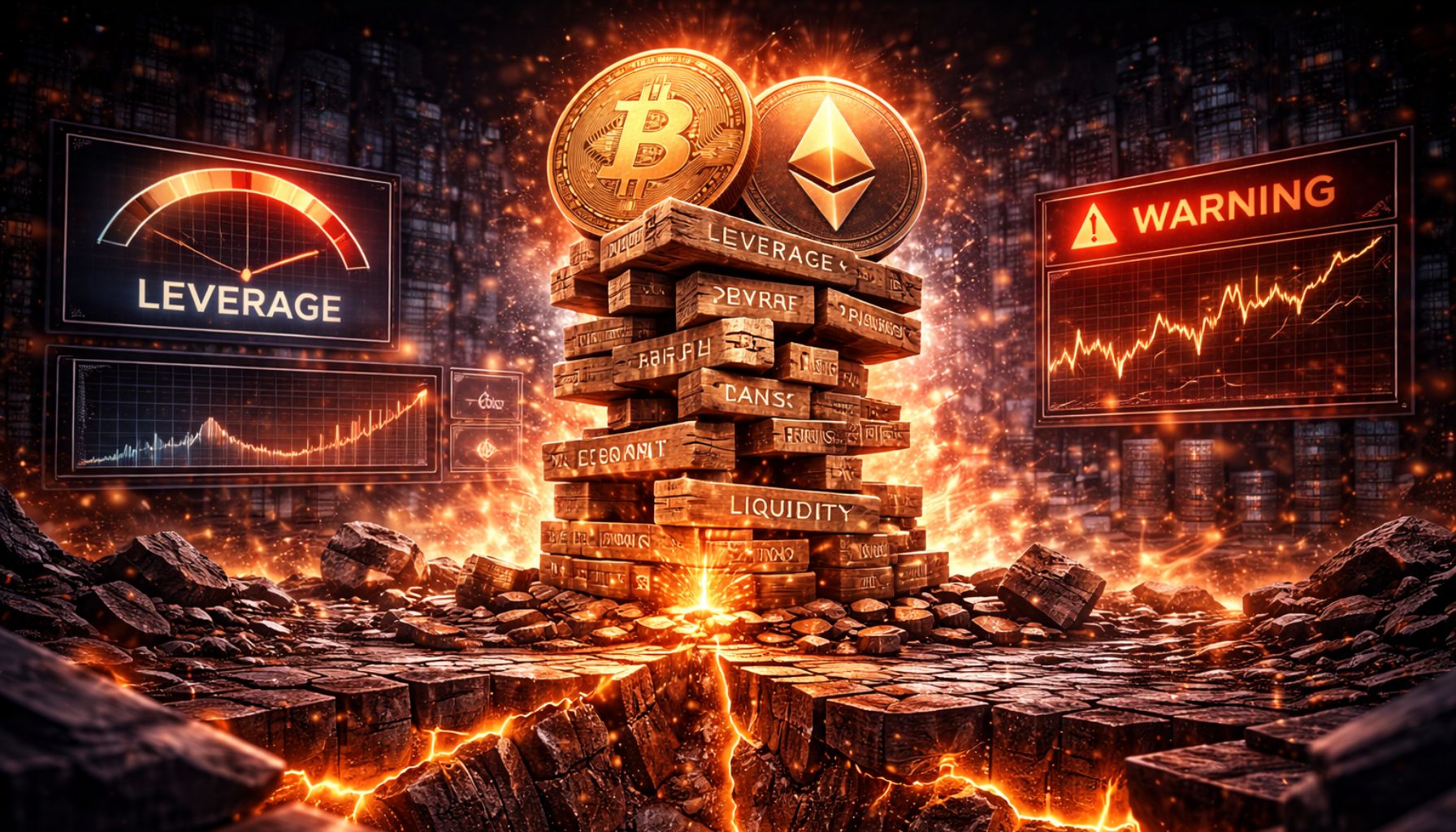 The Crypto Market Is Building Leverage On A Weak Foundation – Discover Which Way It Breaks