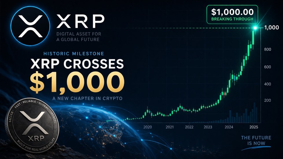 XRP_ historic milestone approaching $1,000