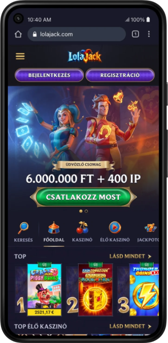 lolajack legjobb online casino oldalak