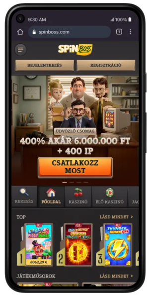 spinboss legjobb online kaszinó