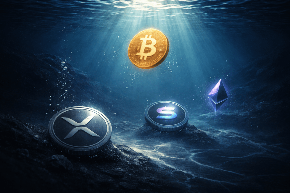 XRP, Solana, Bitcoin