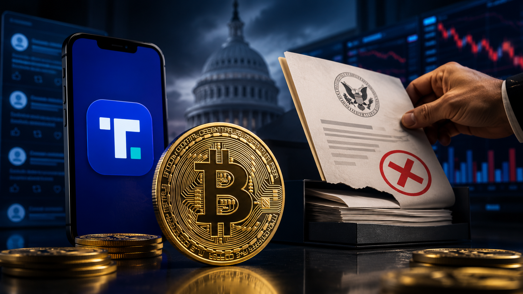 Trump Media’s Truth Social Withdraws Bitcoin ETF Filing