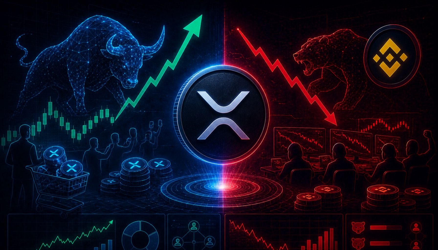 XRP Bulls Keep Buying Spot While Binance Perp Traders Push Aggressive Shorts