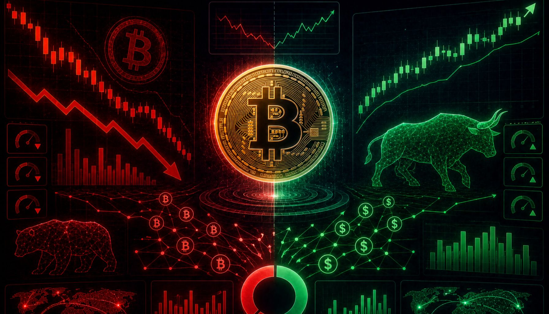 Why Bitcoin Is Struggling While Stocks Keep Rising – Here’s What The Data Reveals
